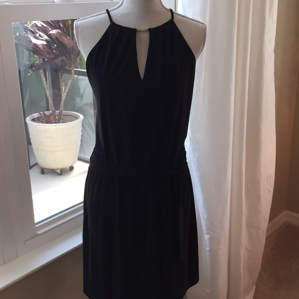 WHBM Black Shift Dress